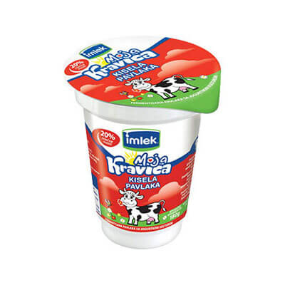 Pavlaka kisela 20%mm 180g Kravica